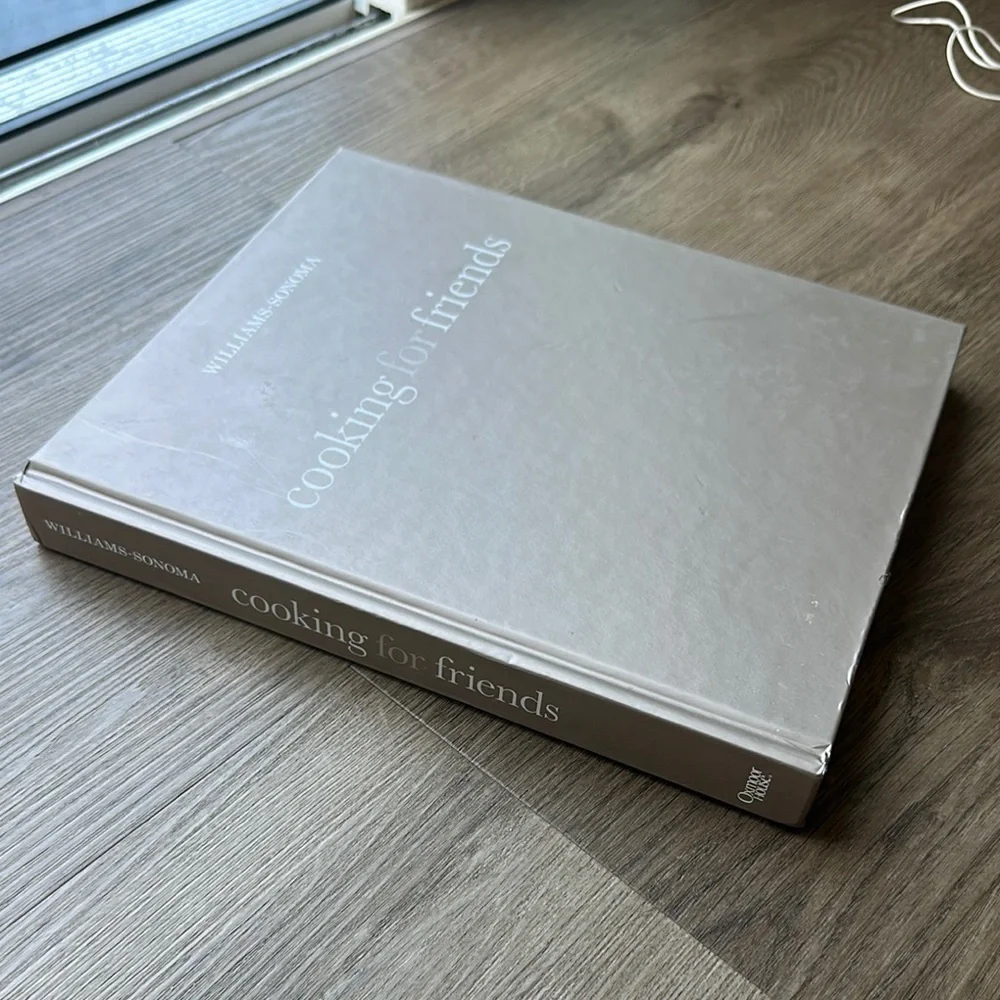 Williams Sonoma Cooking for Friends Gray Book